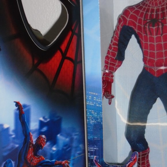 2001 TOY BIZ, SPIDER-MAN, MOVIE DOLL/ACTION FIGURE, BRAND NEW, SEALED!!! - Picture 8 of 16